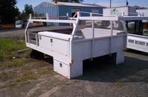 USED COMBO FLAT BED BODY